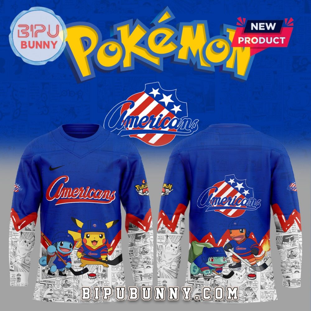 Rochester Americans X Pokémon Hockey Jersey