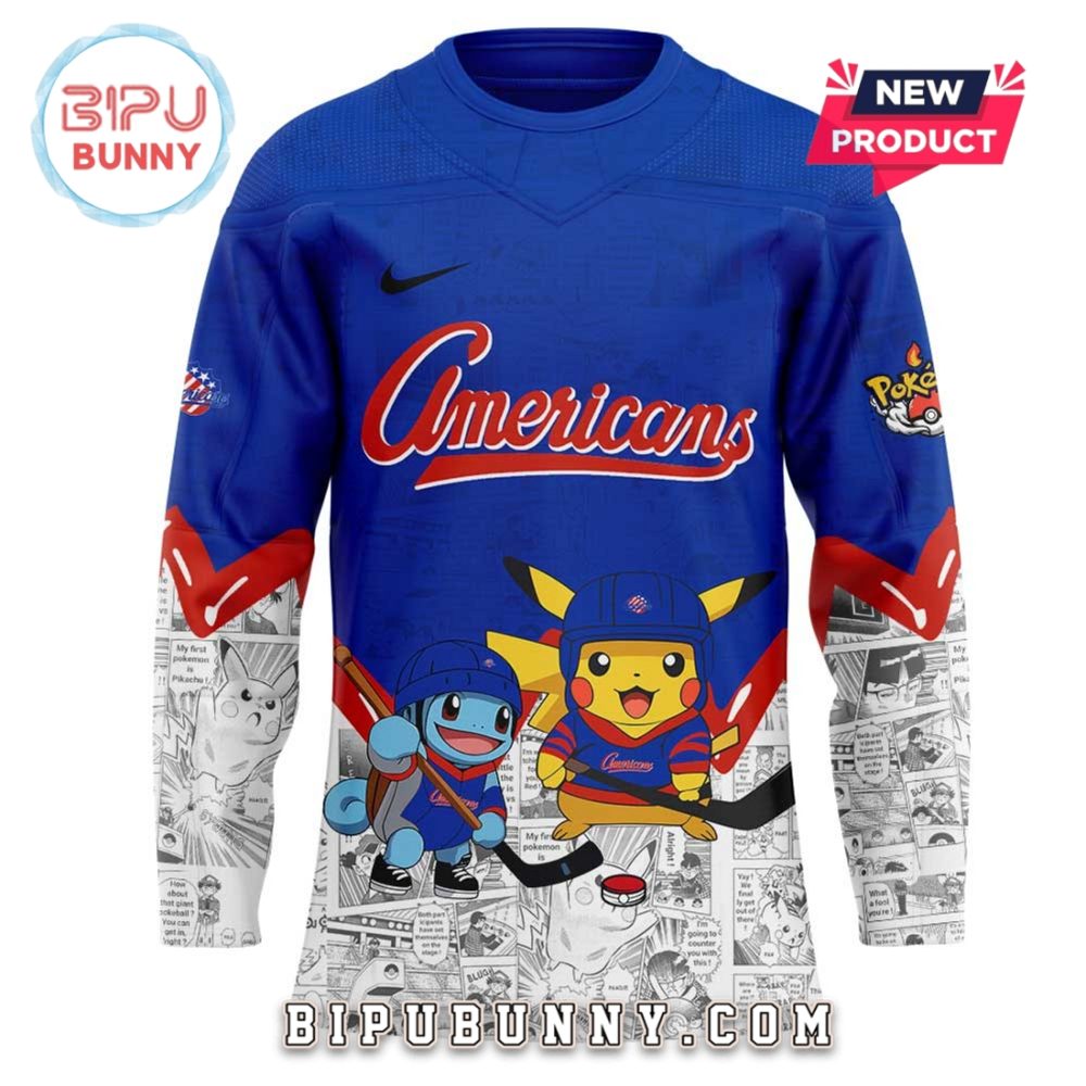 Rochester Americans X Pokémon Hockey Jersey - Image 2