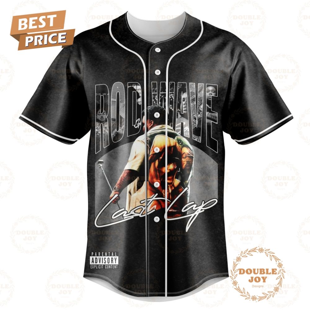 Rod Wave Heart On Ice Baseball Jersey - Image 2