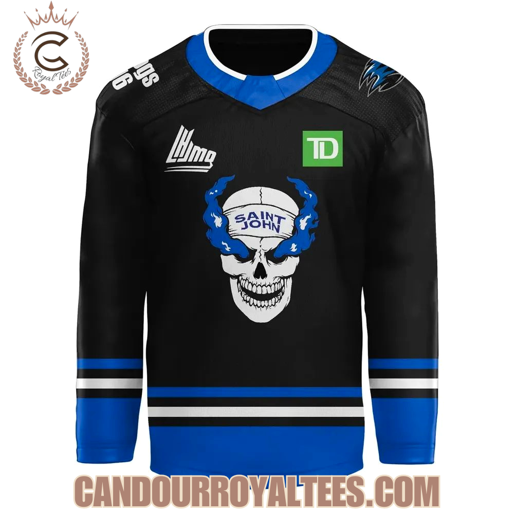 Saint John Sea Dogs X Stone Cold Jersey - Image 2