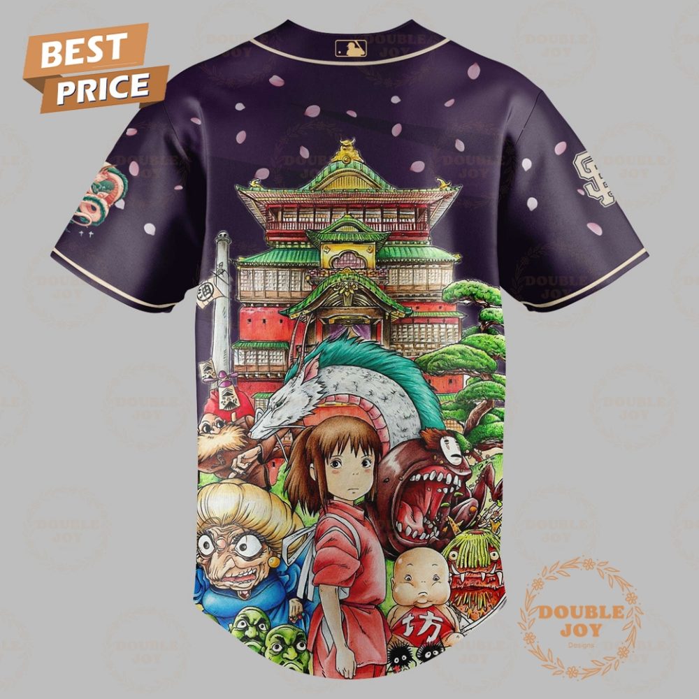 San Francisco Giants Spirited Away 2025 Limited Edition Baseball Jersey - Image 3