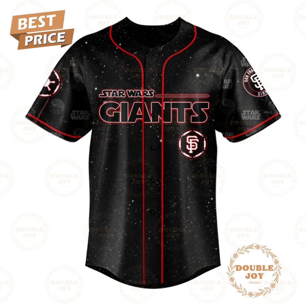 San Francisco Giants Star Wars 2025 Custom Name Limited Edition Baseball Jersey - Image 2
