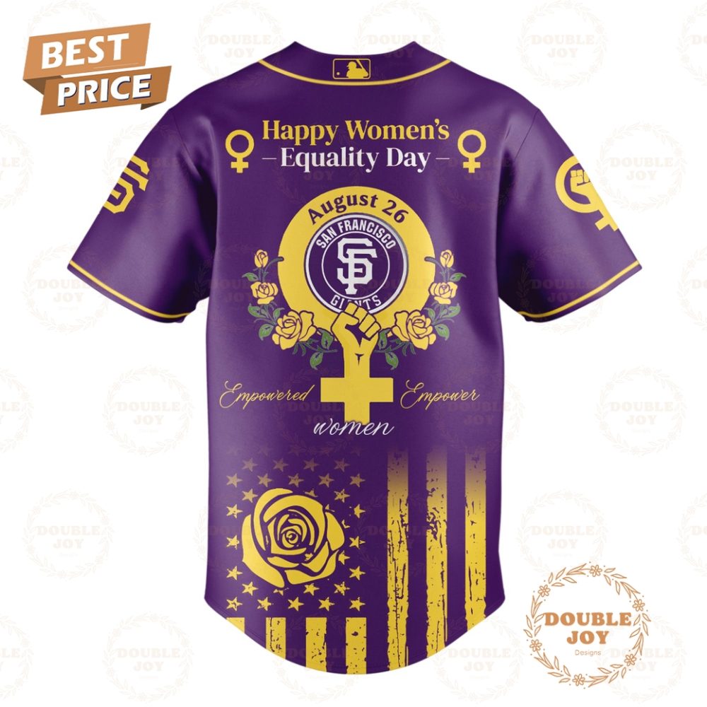 San Francisco Giants X Women'S Equality Day 2025 Special Edition Baseball Jersey - Image 3