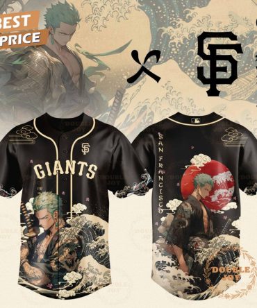 San Francisco Giants Zoro X One Piece 2025 Japan Limited Edition Baseball Jersey