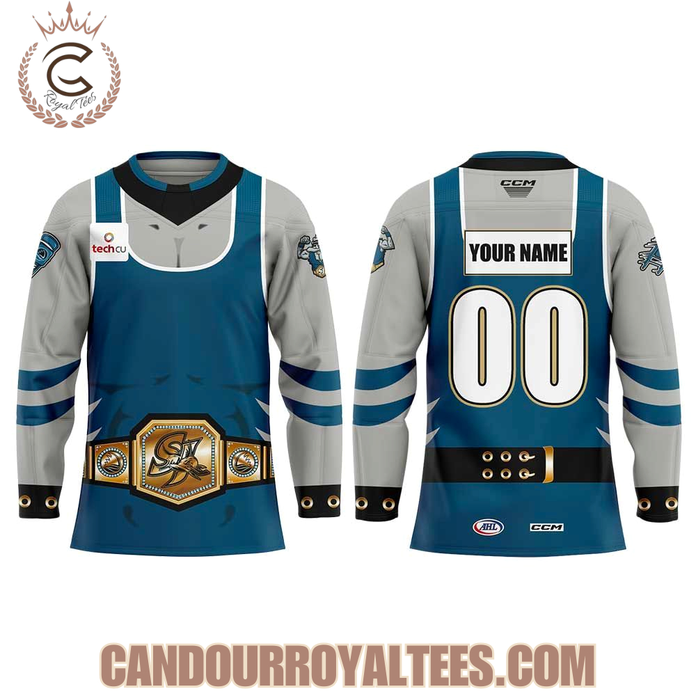 San Jose Barracuda Cudamania Ii Hockey Jersey - Image 2