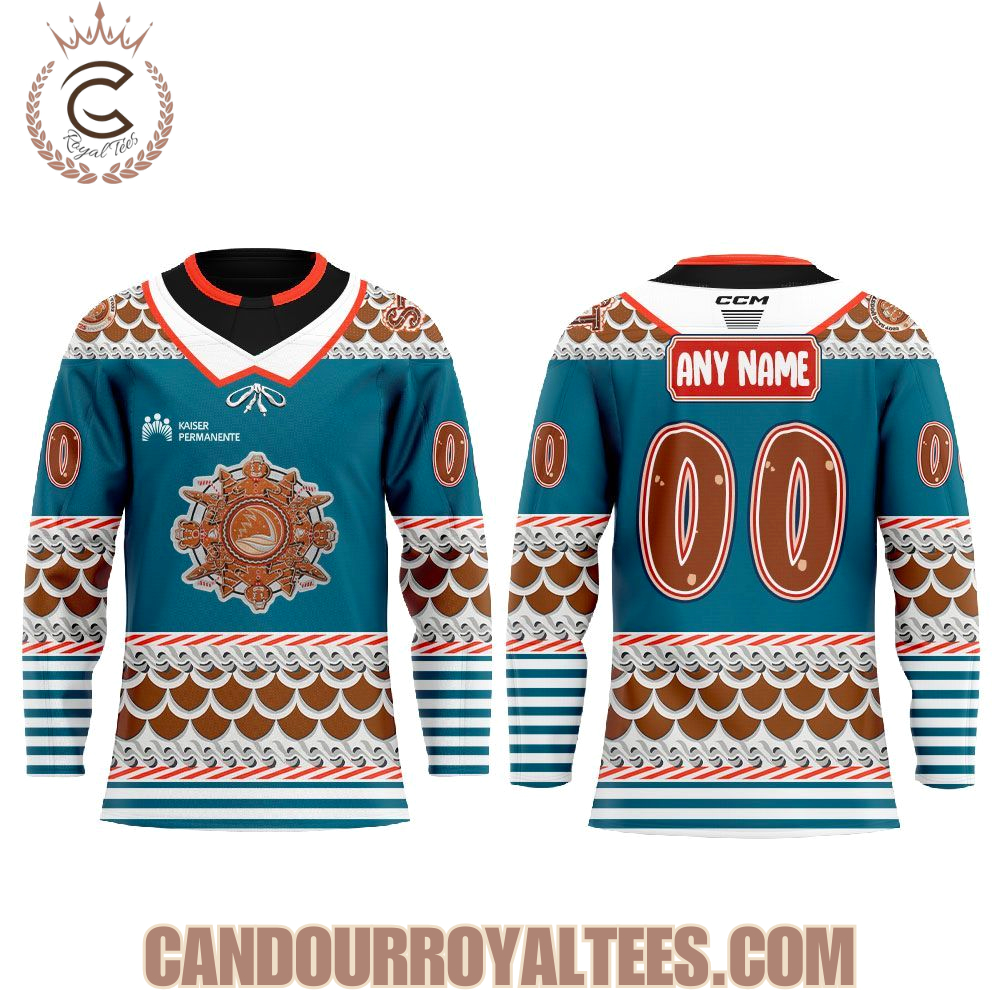 San Jose Barracuda Specialty Teddy Bear Toss 2025 Jersey - Image 2