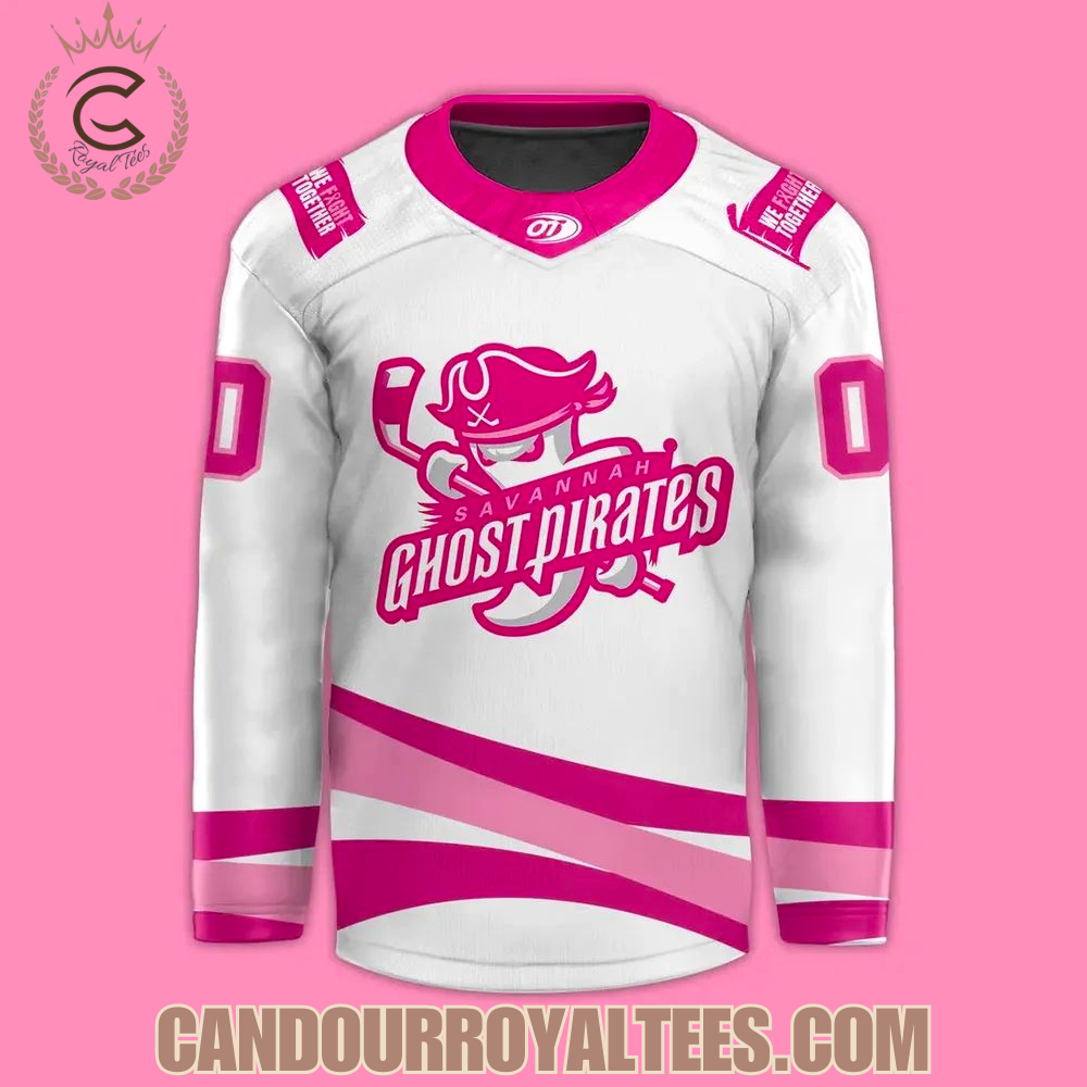Savannah Ghost Pirates Cancer Specialty Jersey 2025 - Image 2