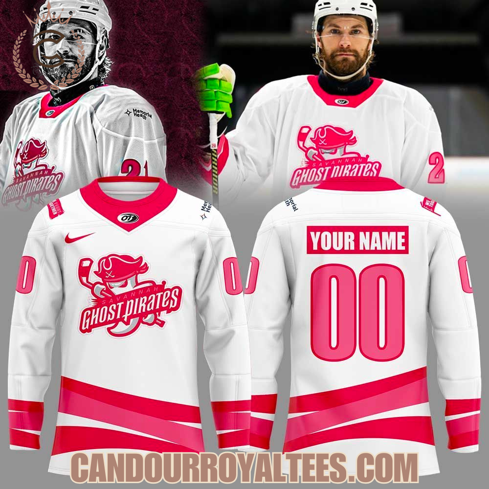 Savannah Ghost Pirates Pink In The Rink Jersey