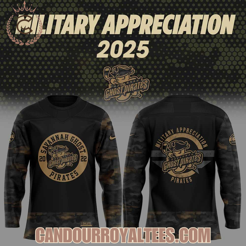 Savannah Ghost Pirates X Military Appreciation 2025 Jersey