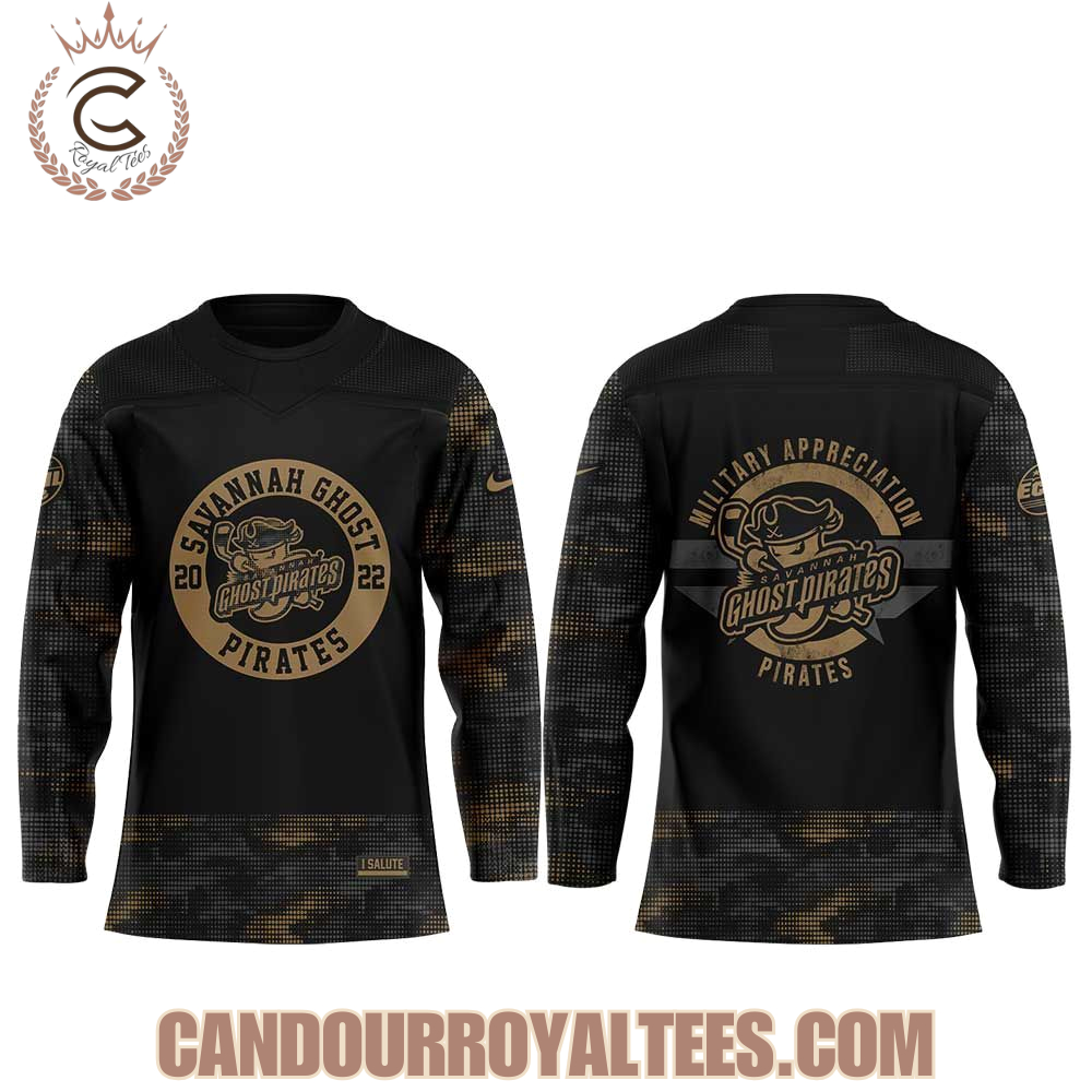 Savannah Ghost Pirates X Military Appreciation 2025 Jersey - Image 2