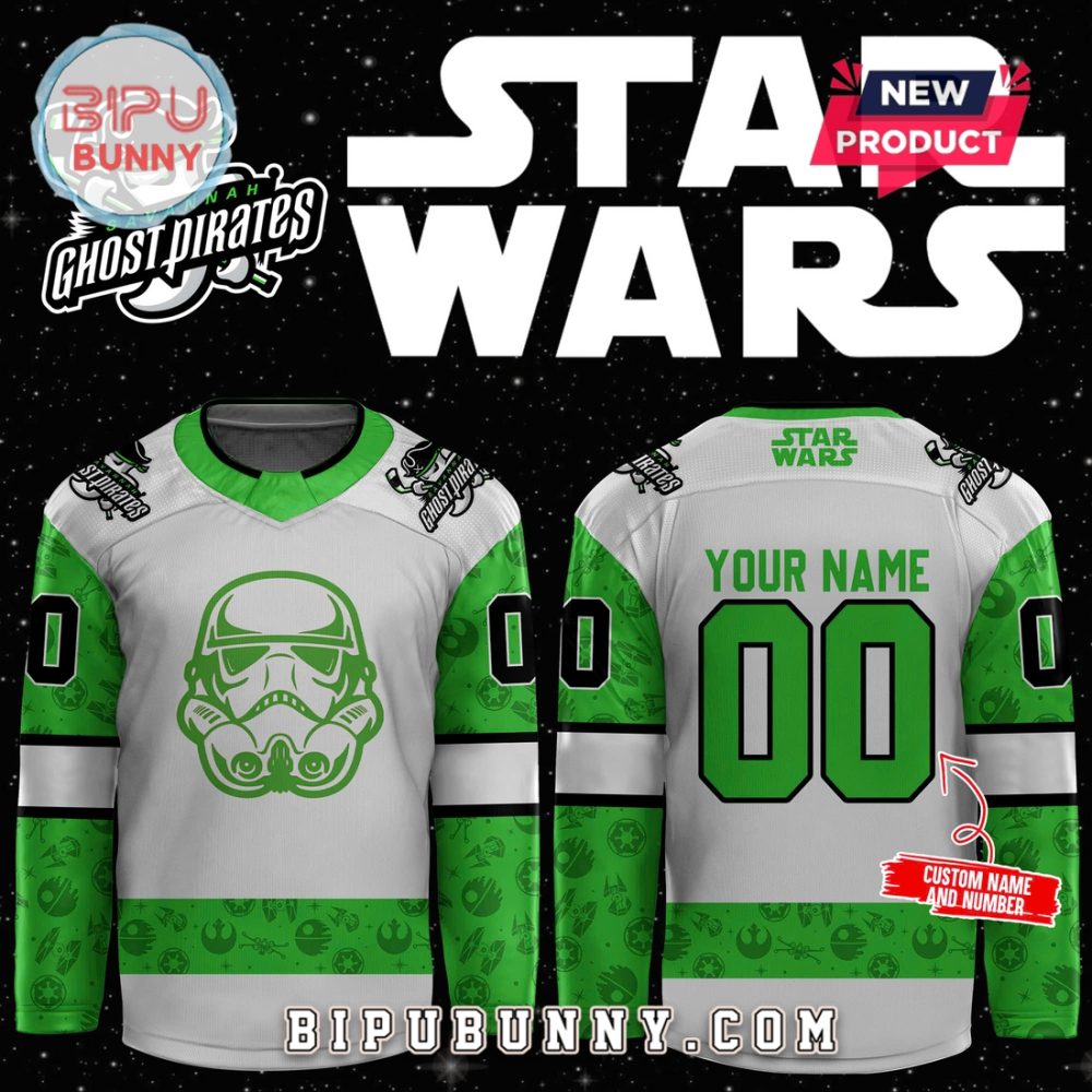 Savannah Ghost Pirates X Star Wars Custom Hockey Jersey