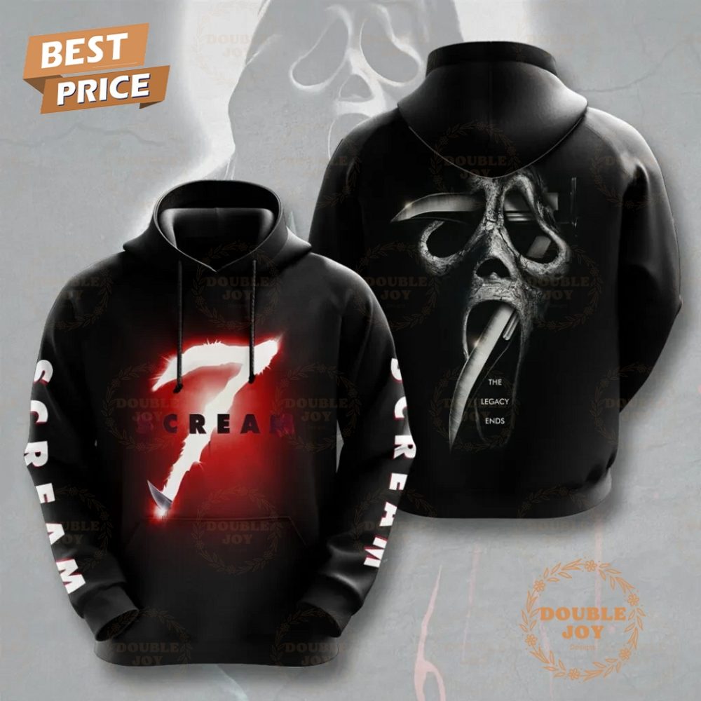Scream 7 2026 T-Shirt, Hoodie - Black - Image 2