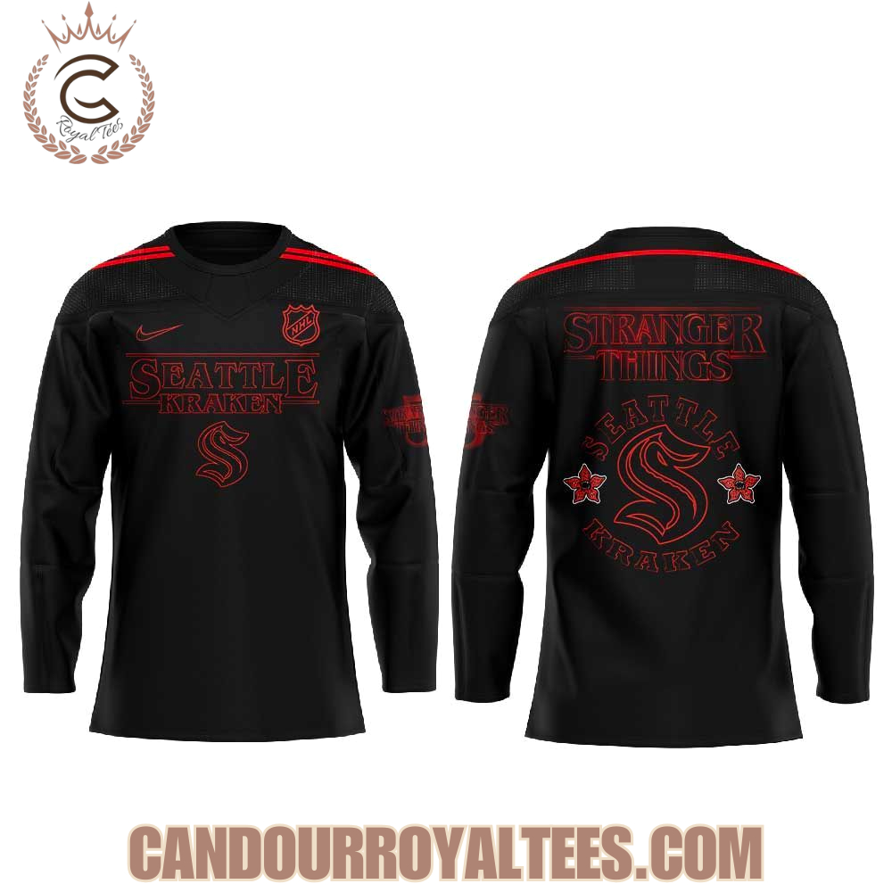 Seattle Kraken Stranger Things 5 Jersey - Image 2