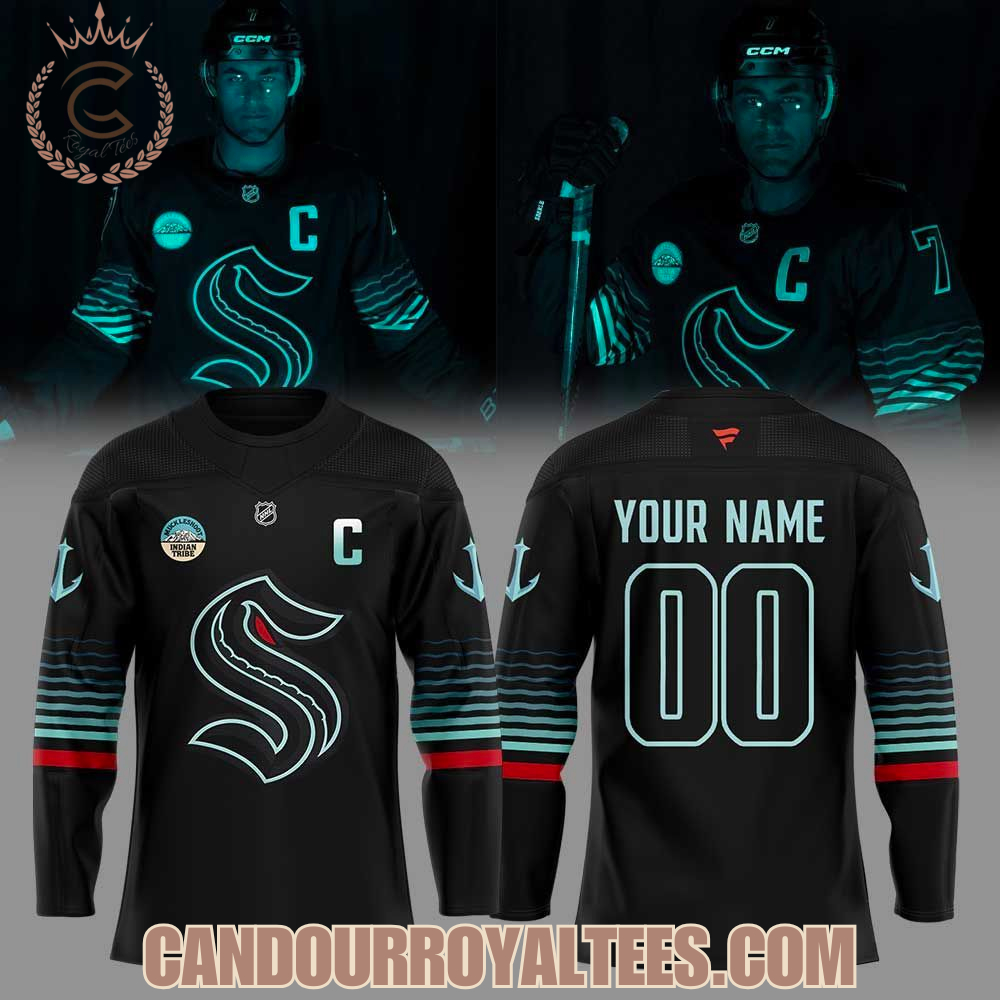 Seattle Kraken Third Jersey Awakes 25-26 Jersey