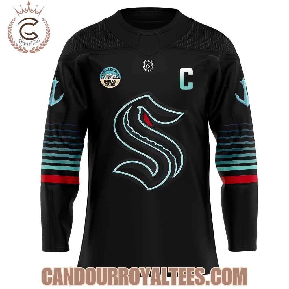 Seattle Kraken Third Jersey Awakes 25-26 Jersey - Image 2