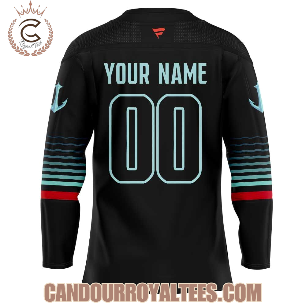 Seattle Kraken Third Jersey Awakes 25-26 Jersey - Image 3
