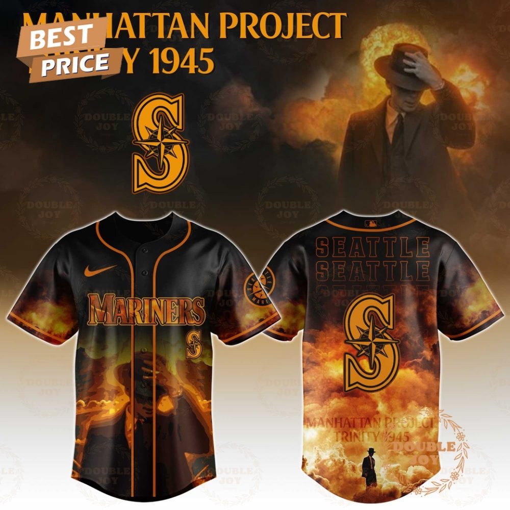 Seattle Mariners Manhattan Project Trinity 1945 Limited Edition Baseball Jersey