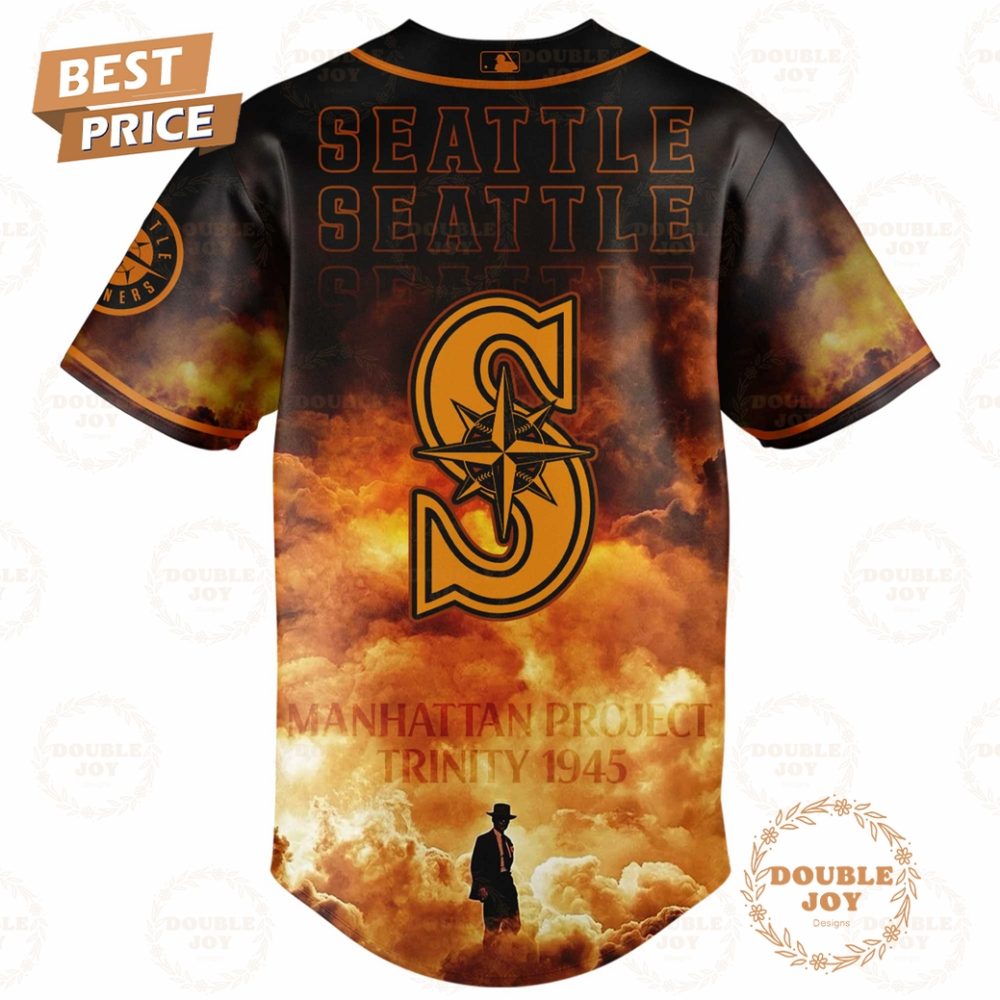 Seattle Mariners Manhattan Project Trinity 1945 Limited Edition Baseball Jersey - Image 3