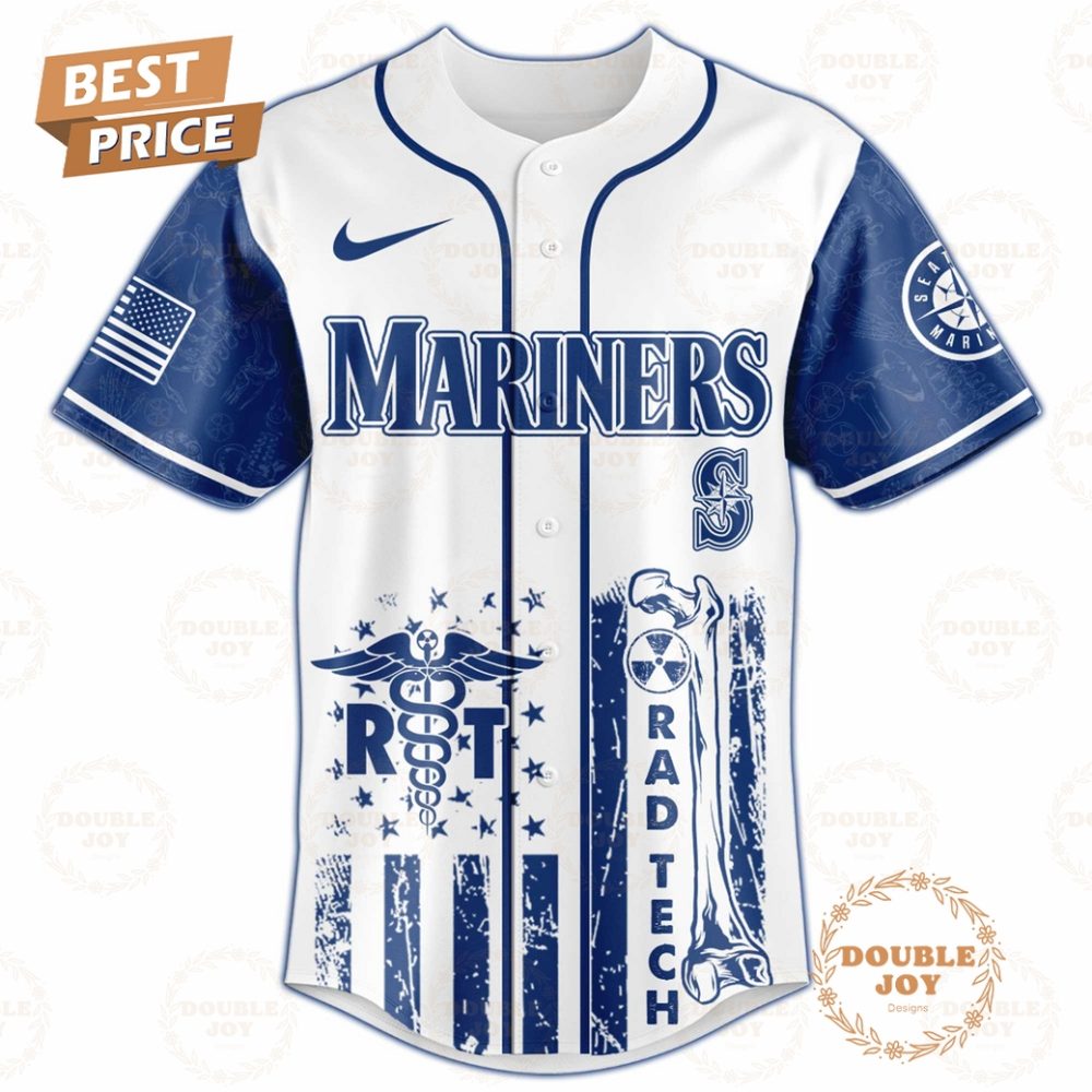 Seattle Mariners Radiology Tech Night 2025 Limited Edition Baseball Jersey - Image 2