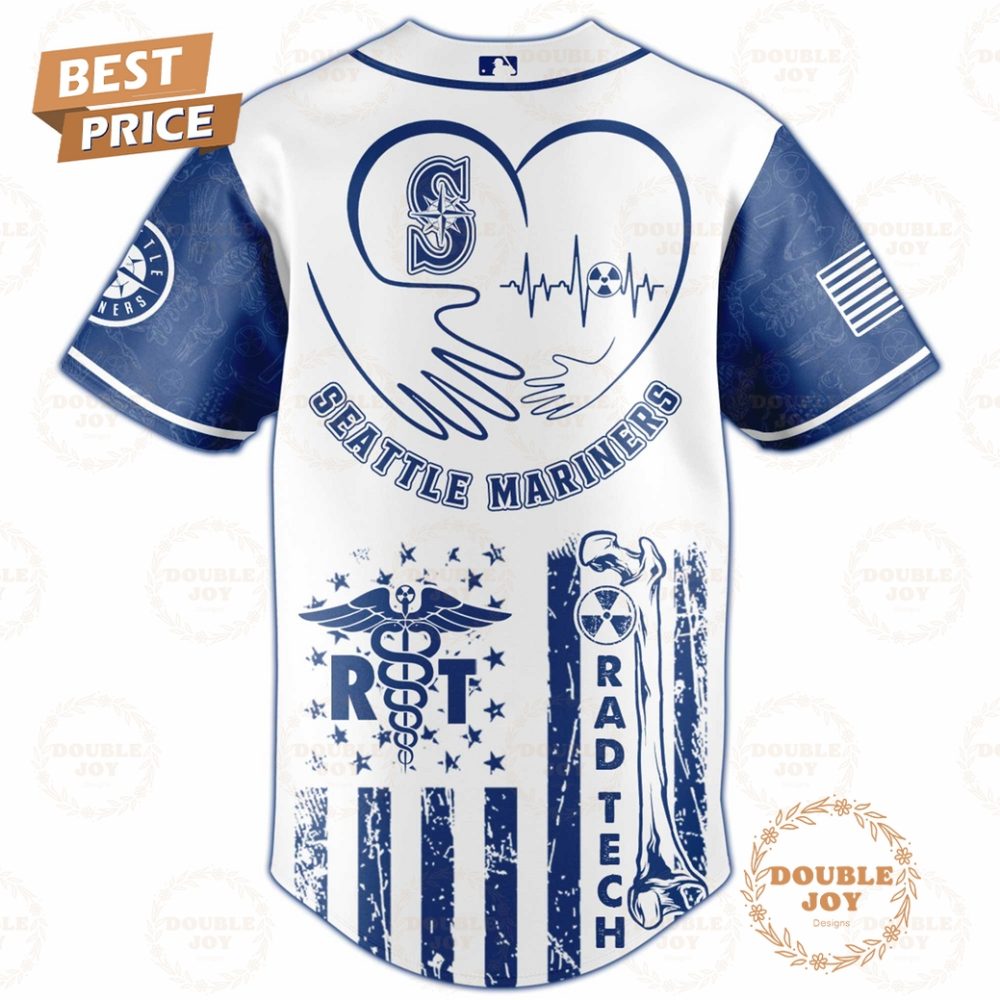 Seattle Mariners Radiology Tech Night 2025 Limited Edition Baseball Jersey - Image 3
