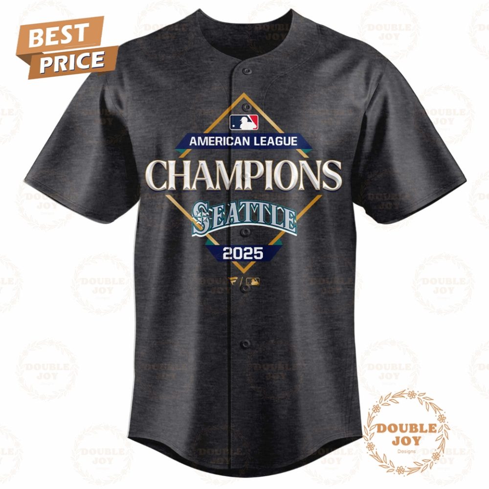 Seattle Mariners X American League Champions 2025 Baseball Jersey - Image 2