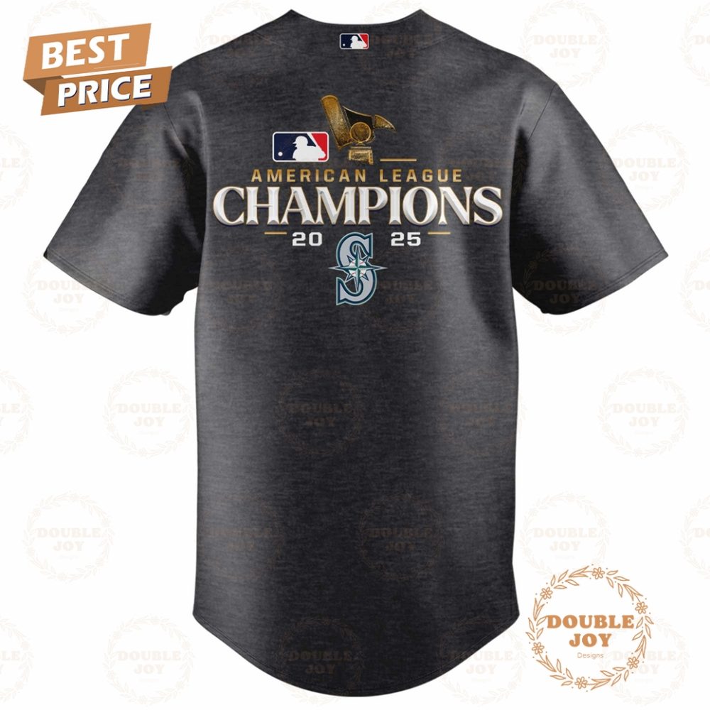 Seattle Mariners X American League Champions 2025 Baseball Jersey - Image 3