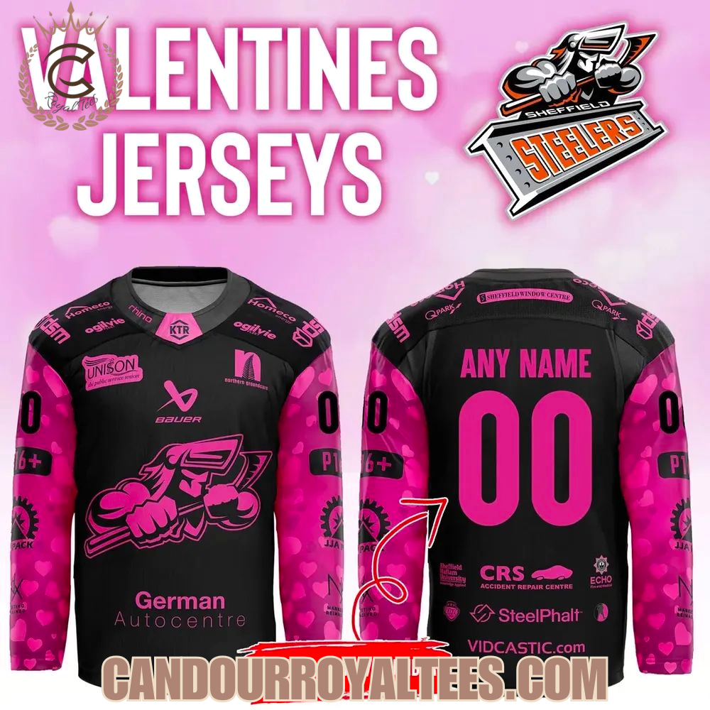 Sheffield Steelers 2026 Valentines Jersey