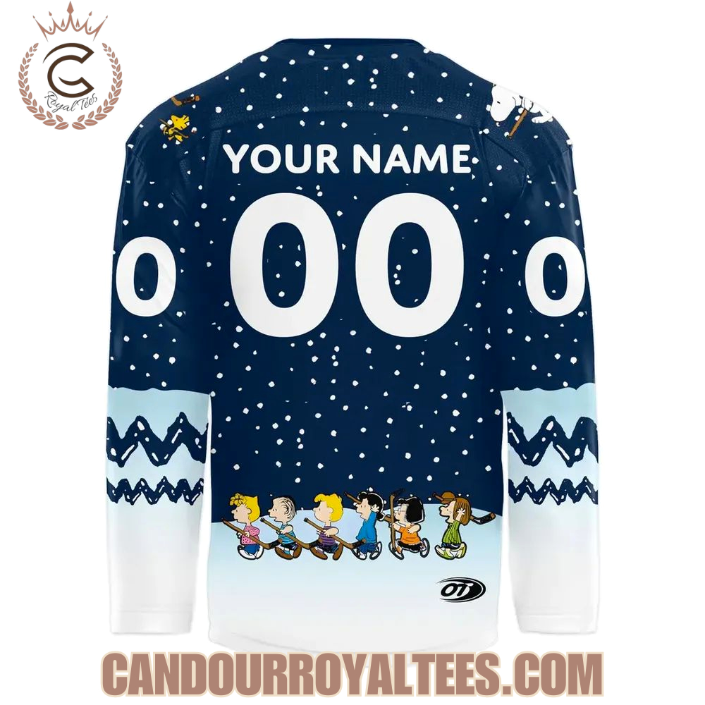 Snoopy South Carolina Stingrays Peanuts Hockey Jersey - Image 3