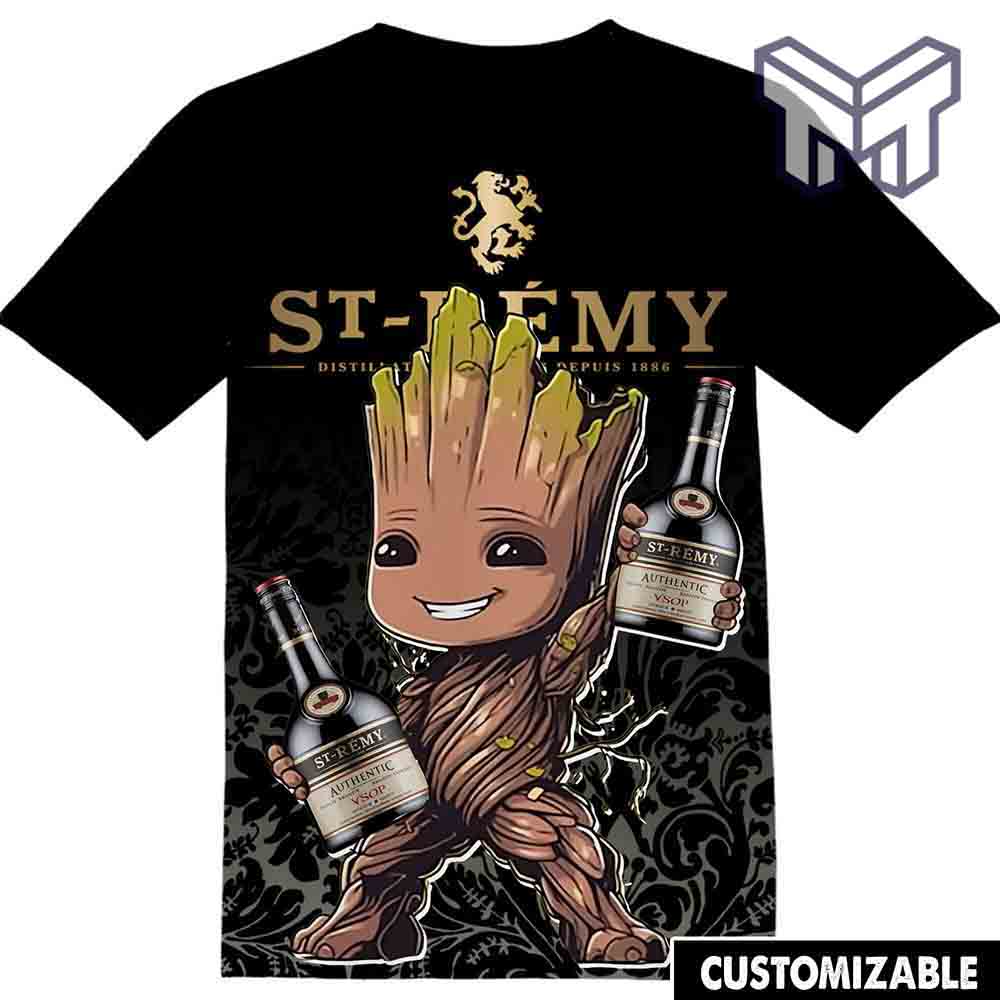 St Remy Marvel Groot 3D T-Shirt ,All Over 3D Printed Shirts - Image 2