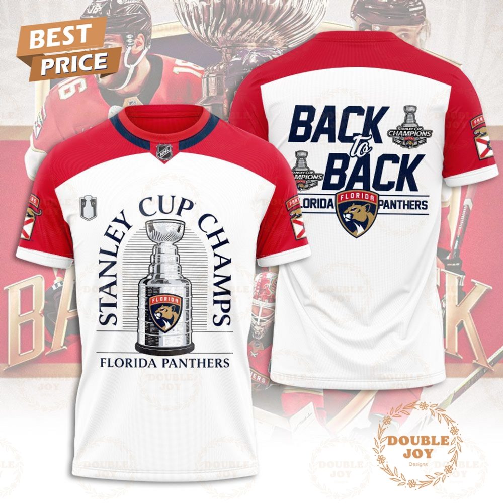 Stanley Cup Champs 2025 Florida Panthers Back To Back Hoodie - Image 2