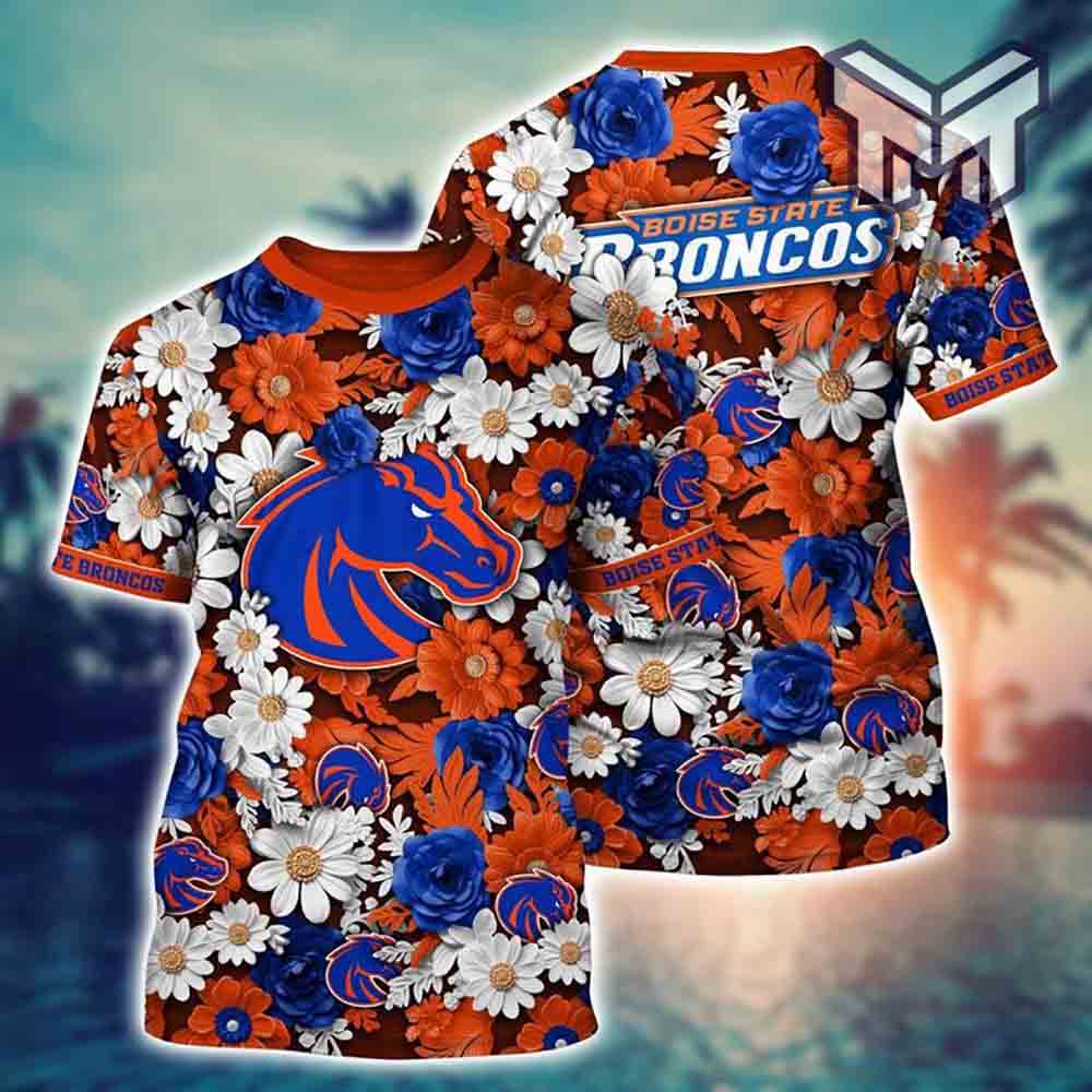 State Broncos Ncaa All Over 3D Printed Shirts