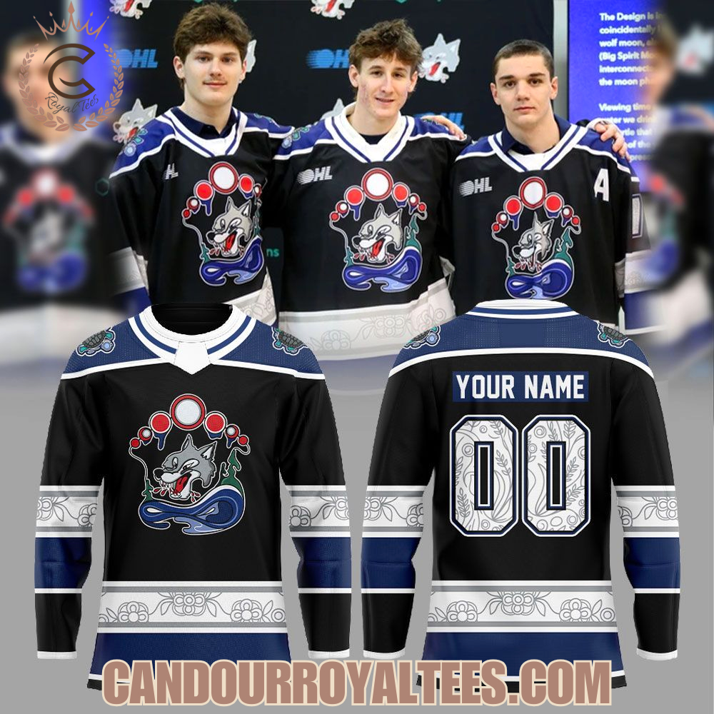 Sudbury Wolves Our 2025/26 Indigenous Hockey Jersey