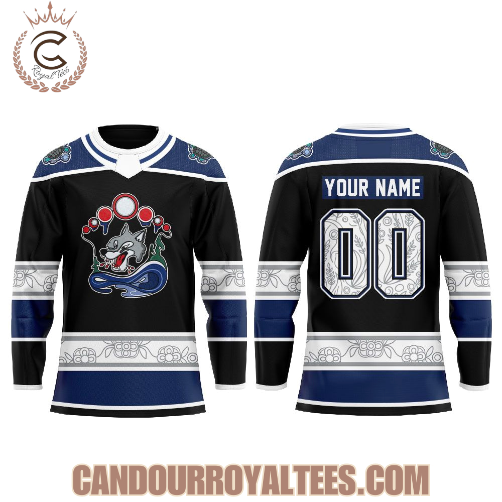 Sudbury Wolves Our 2025/26 Indigenous Hockey Jersey - Image 2