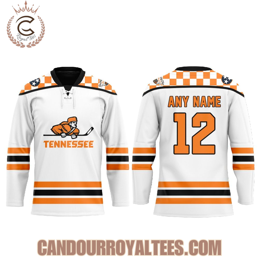 Tennessee Ice Hockey Chuck-A-Puck Uniform Jersey - Image 2