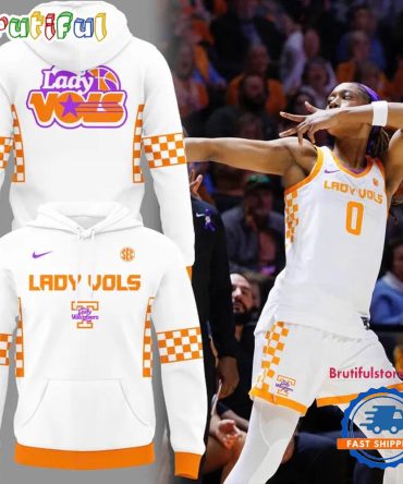Tennessee Volunteers Lady Vols Basketball We Back Pat Uniform Hoodie