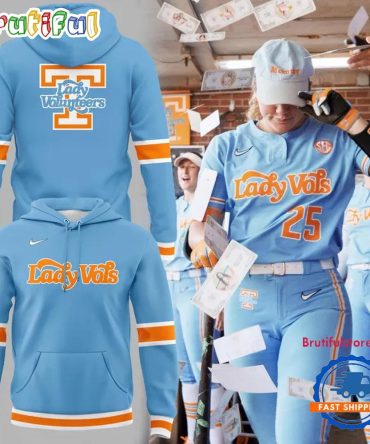 Tennessee Volunteers Lady Vols Softball Summitt Blue Uniform 2026 Hoodie