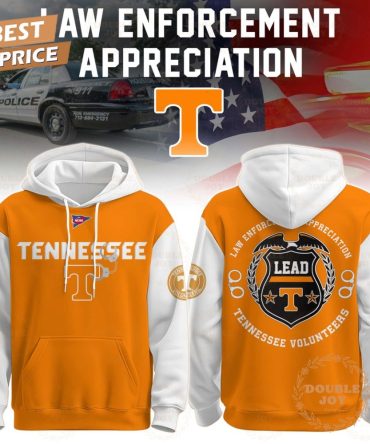 Tennessee Volunteers Ncaa X Law Enforcement Appreciation 2025 Hoodie