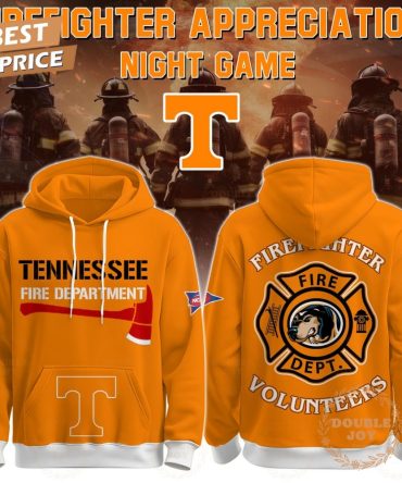 Tennessee Volunteers X Firefighter Appreciation Night Game V2 2025 Hoodie