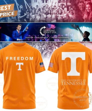 Tennessee Volunteers X Turning Point Usa Freedom 2025 T-Shirt, Hoodie