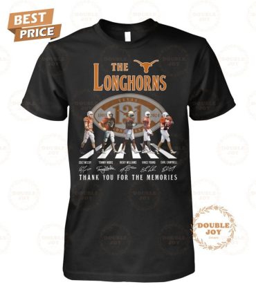 Texas Longhorns 131Th 1893-2024 Thank You For The Memories 2D T-Shirt