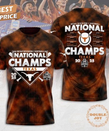 Texas Longhorns 2025 Ncaa Division I Softball National Champs Special Edition T-Shirt, Hoodie