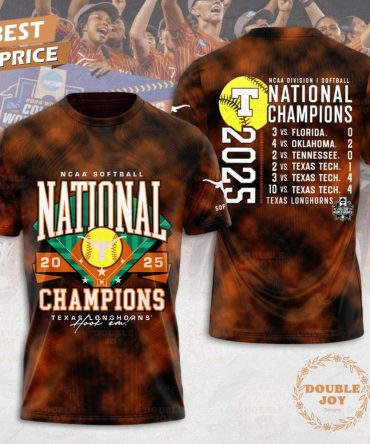 Texas Longhorns 2025 Ncaa Softball National Champions Special Edition T-Shirt, Hoodie
