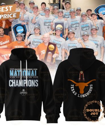 Texas Longhorns National Champions 2025 Ncaa Special Edition Black Hoodie
