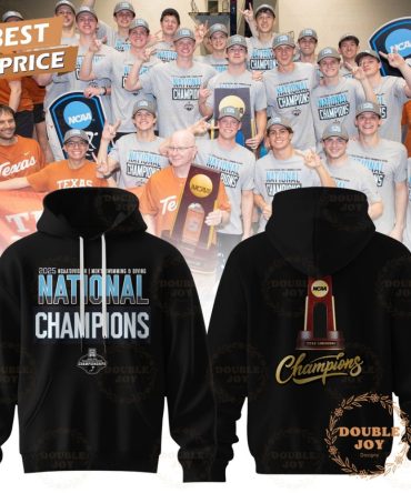 Texas Longhorns Ncaa National Champions 2025 Limited Edition Black Hoodie