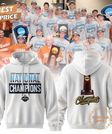 Texas Longhorns Ncaa National Champions 2025 Limited Edition White Hoodie