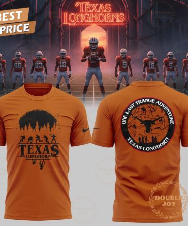 Texas Longhorns X Stranger Things 2025 T-Shirt Hoodie