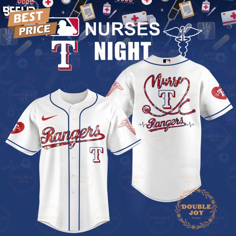 Texas Rangers 2025 Nurses Night Special Edition Baseball Jersey