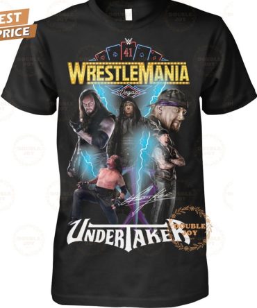 The Undertaker X Wrestlemania Limited Edition T-Shirt