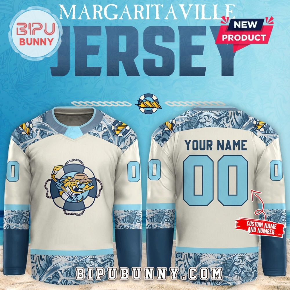 Toledo Walleye Margaritaville Replica Hockey Jersey - Image 2