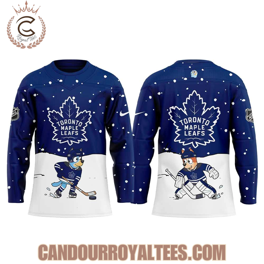 Toronto Maple Leafs X Bluey & Bingo Jersey - Image 2